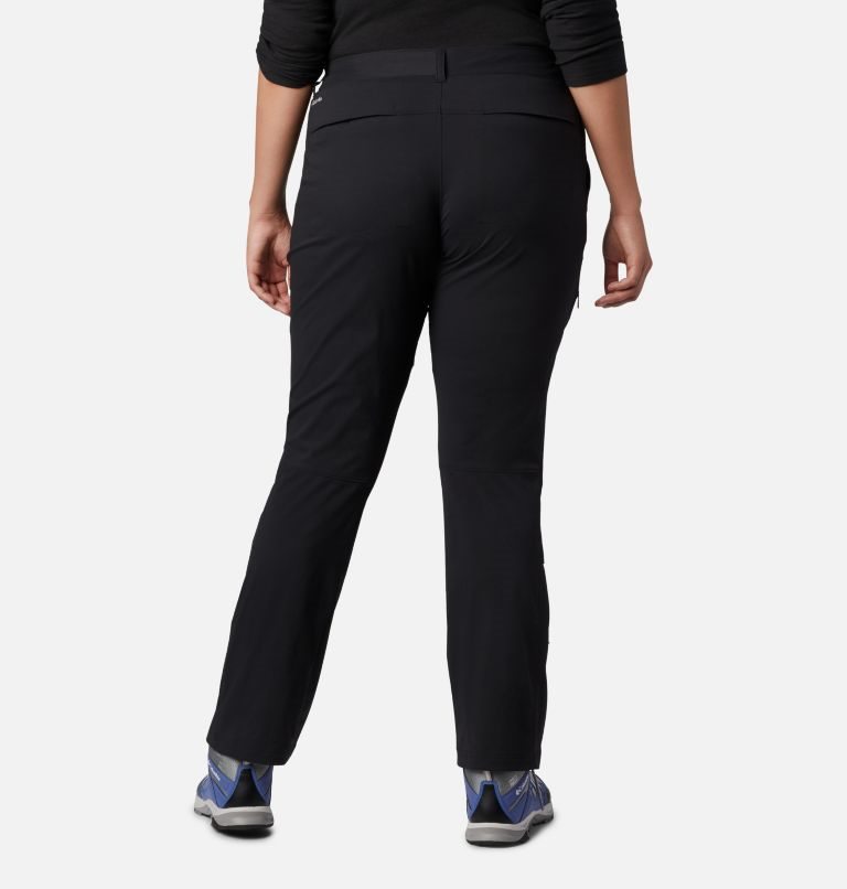 Pantaloni Columbia Saturday Trail Stretch Dama Negrii | Plus Size CK0QA1ZM8